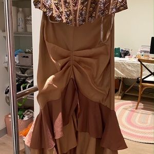 BICICI - ITALIAN Sexy and Filly 3 Piece SATIN EVENING  Dress!